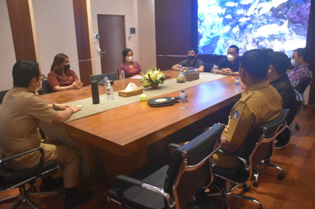 Sekda Adi Arnawa Terima Audiensi IPF Kabupaten Badung